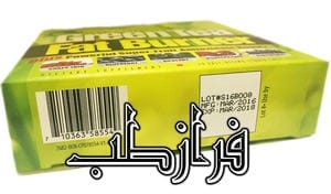 قرص لاغری فت برنر، کپسول قوی گیاهی ساخت آمریکا 3 بارکد و تاریخ تولید و انقضا قرص لاغري فت برنر چربی سوز