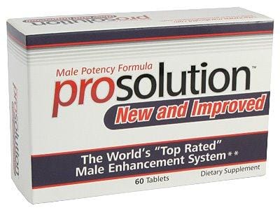 قرص پروسالوشن Prosolution 6 قرص پروسالوشن افزایش سایز آلت و افزایش توان مردان