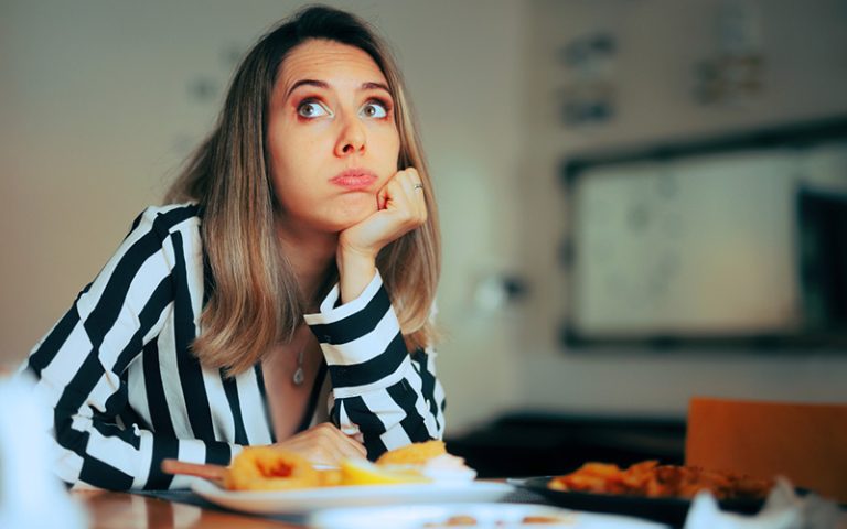 غذا نخوردن برای لاغری