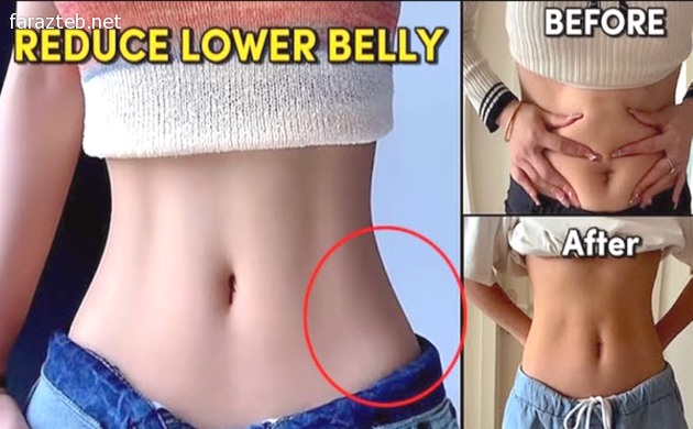 لاغری شکم و پهلو در ۷ روز 1 لاغری شکم و پهلو در ۷ روز با رژیم و ورزش و مکمل