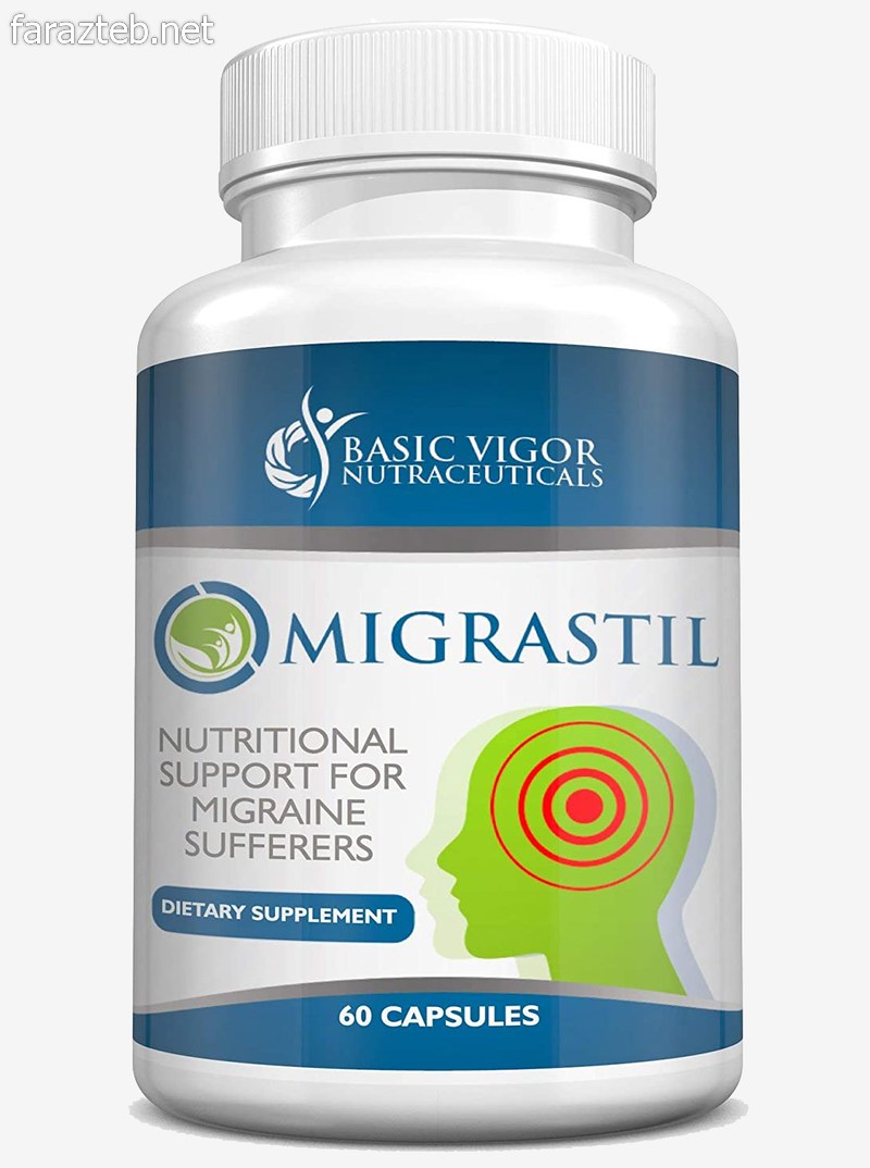 قرص میگراستیل Migrastil 6 کپسول میگراستیل درمان میگرن عصبی