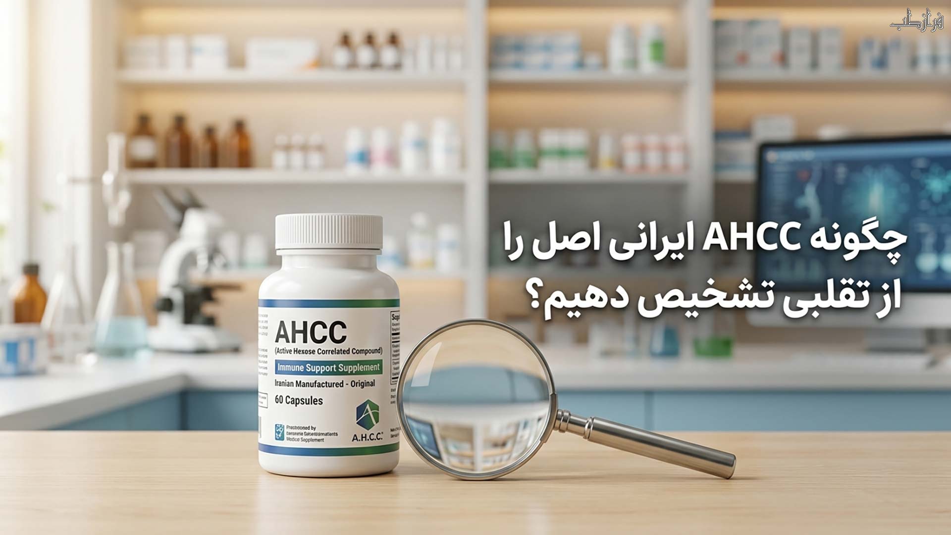 چگونه AHCC ایرانی اصل را از تقلبی تشخیص دهیم؟ 