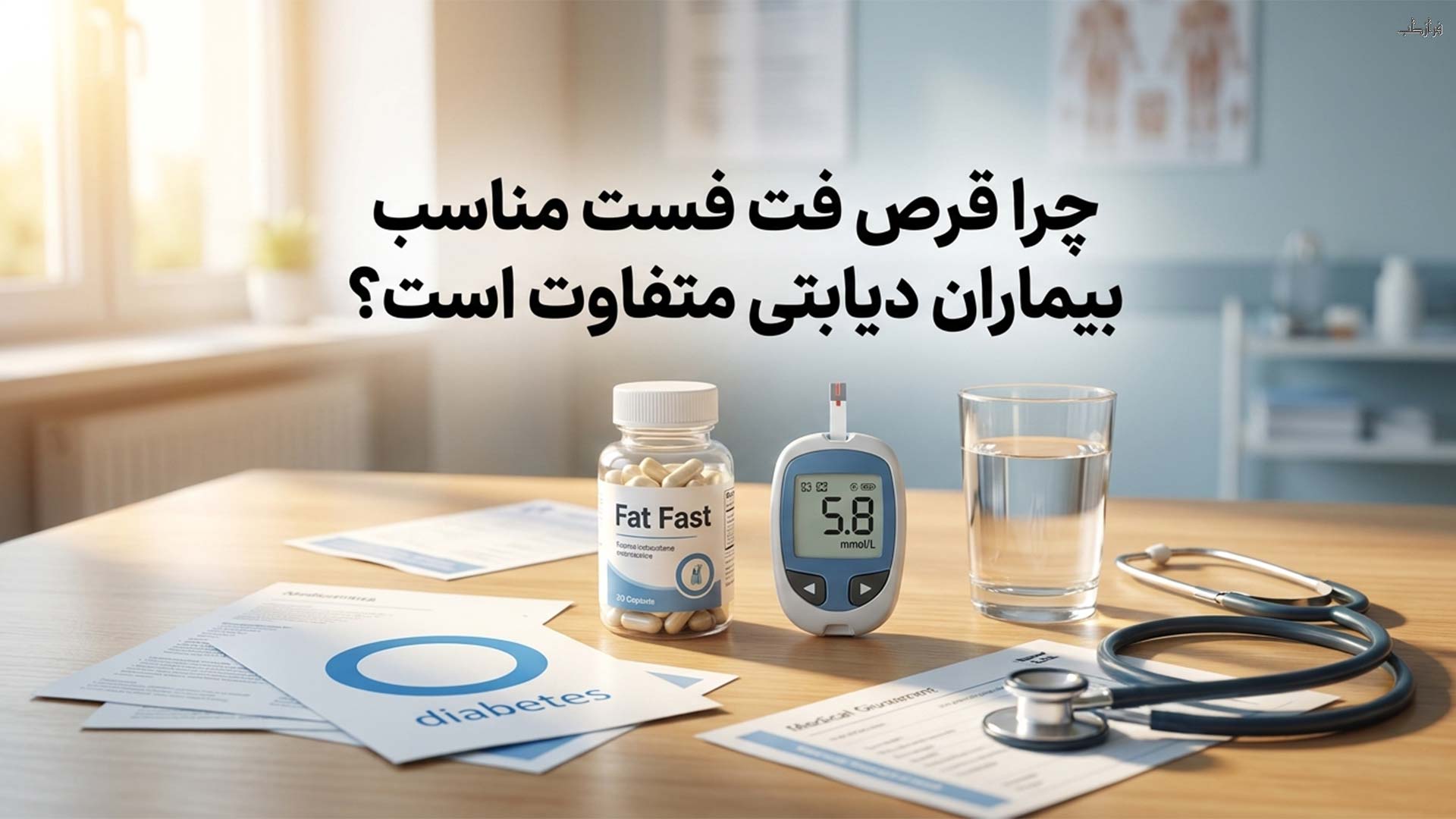 چرا قرص فت فست مناسب بیماران دیابتی متفاوت است؟