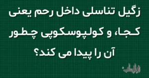 زگیل تناسلی داخل رحم یعنی کجا، و کولپوسکوپی چطور آن را پیدا می کند؟