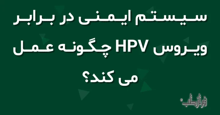 سیستم ایمنی در برابر ویروس HPV چگونه عمل می کند؟