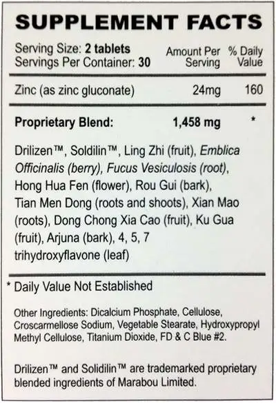 ترکیبات قرص والیوم پیلز Volume Pills