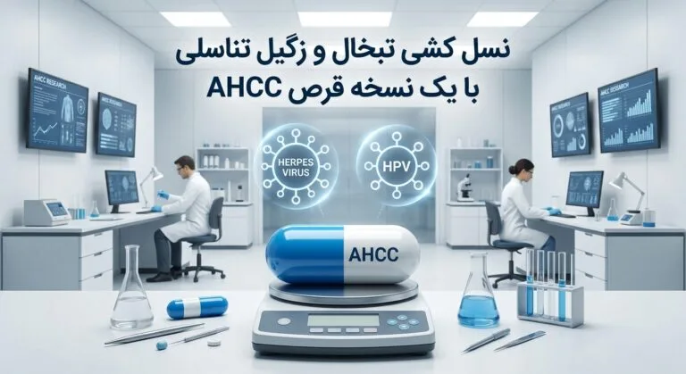 نسل کشی تبخال و زگیل تناسلی با یک نسخه قرص AHCC